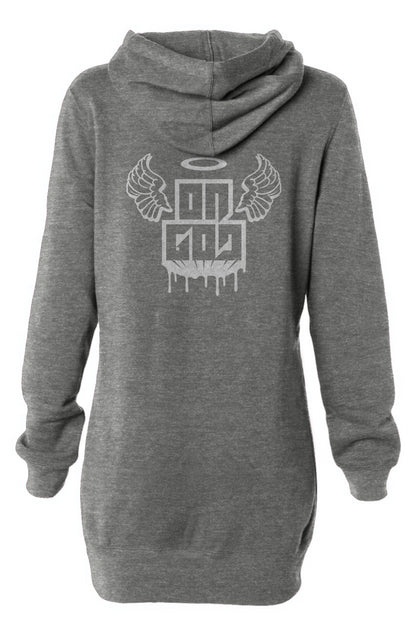 OnGOD Hooded Sweatshirt Dress