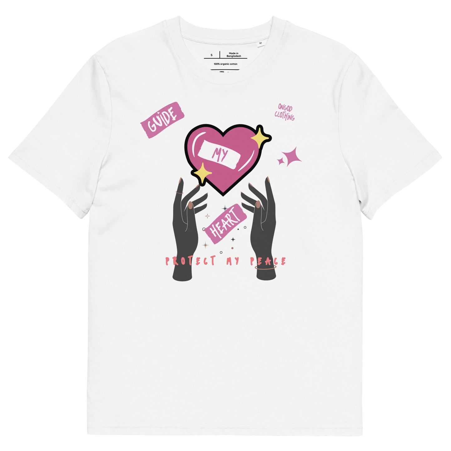 OnGOD Guide My Heart Protect My Peace Short Sleeve