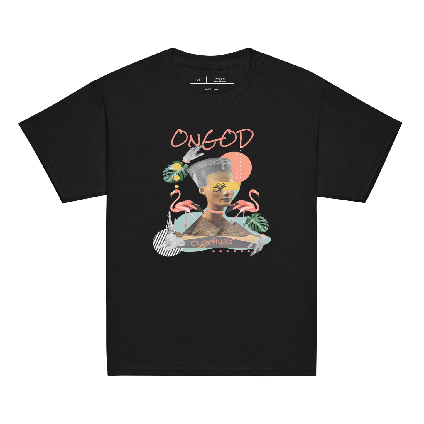 OnGOD Egypt Collage Short Sleeve