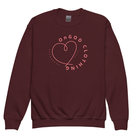 OnGOD Girls Crewneck Sweatshirt