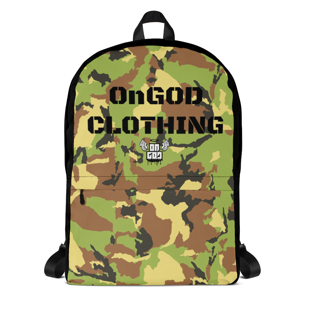 OnGOD Camo Backpack