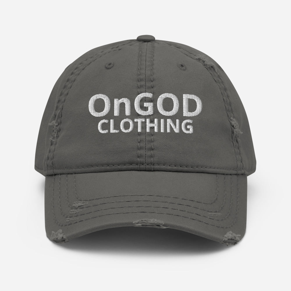 OnGOD Distressed Dad Hat