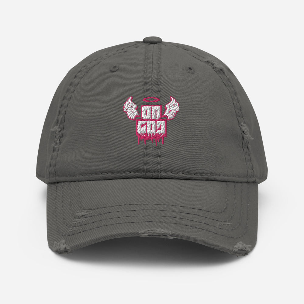 OnGOD Women's Distressed Hat