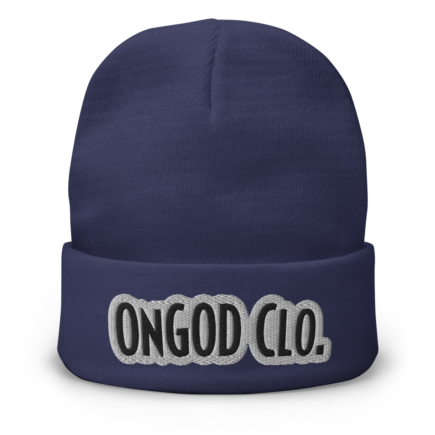 OnGOD Outline Embroidered Beanie