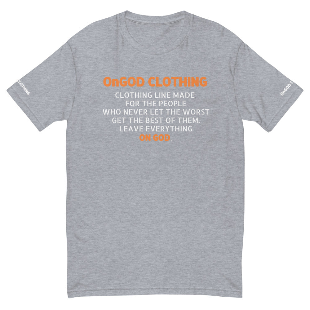 OnGOD Clothing Short Sleeve