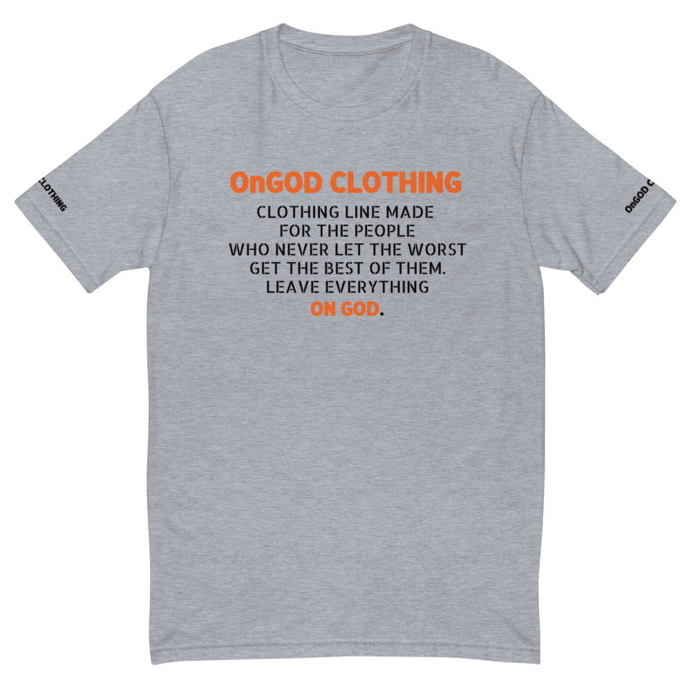 OnGOD Clothing Short Sleeve