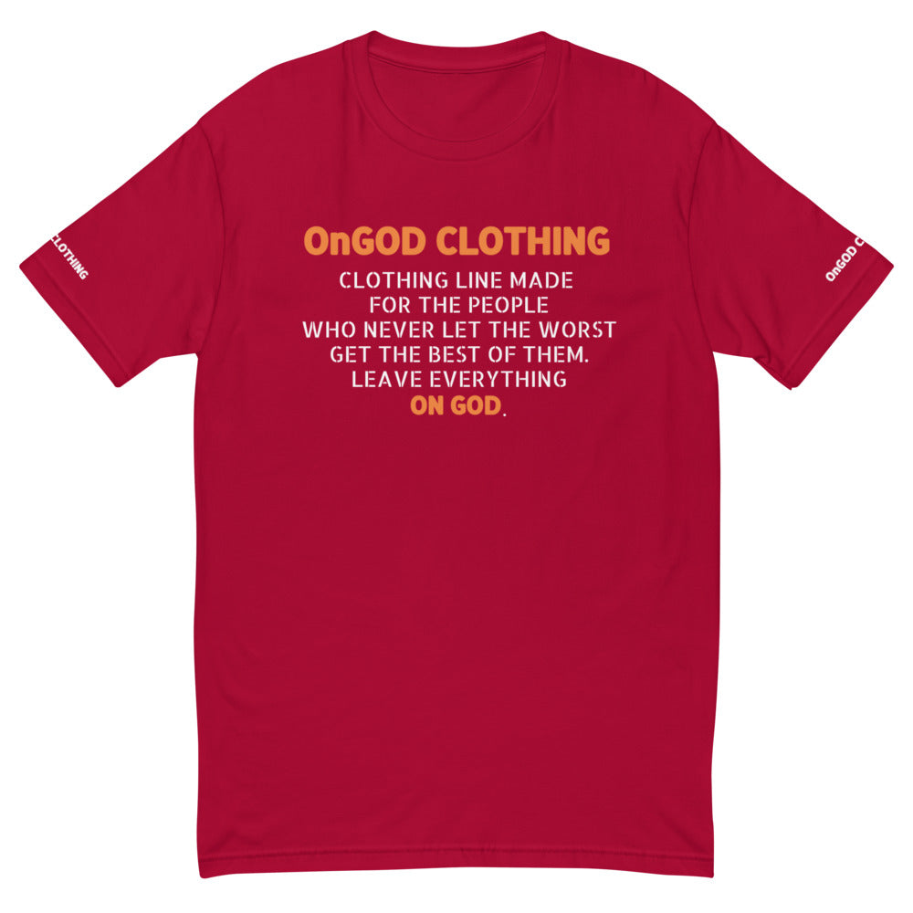 OnGOD Clothing Short Sleeve