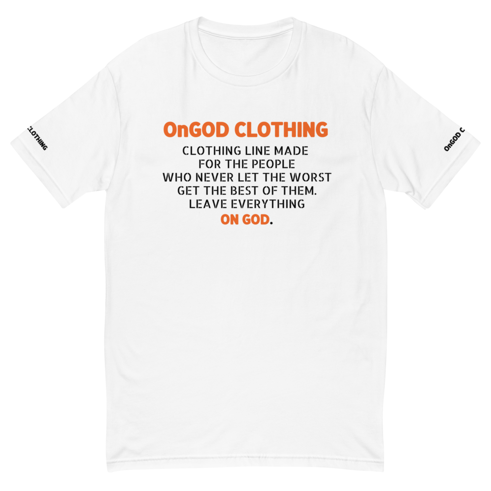 OnGOD Clothing Short Sleeve