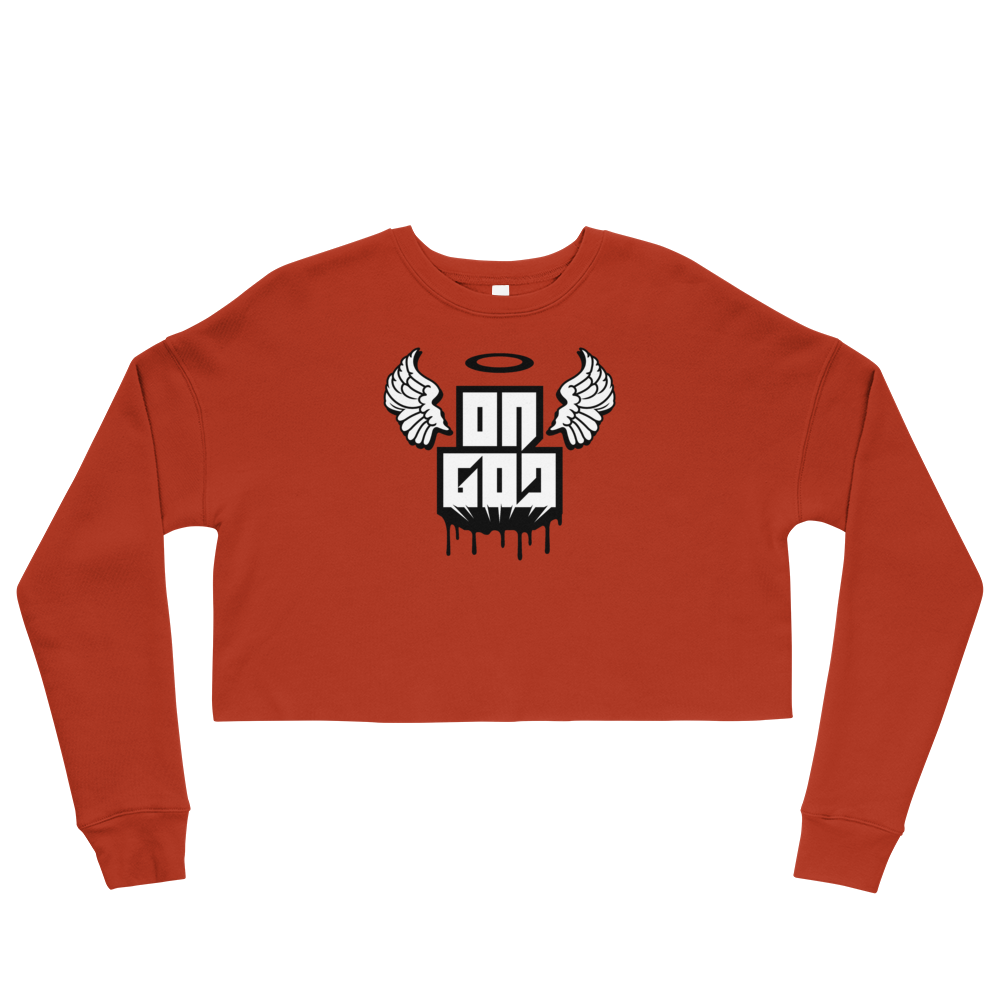 OnGOD Women's Crop Sweatshirt