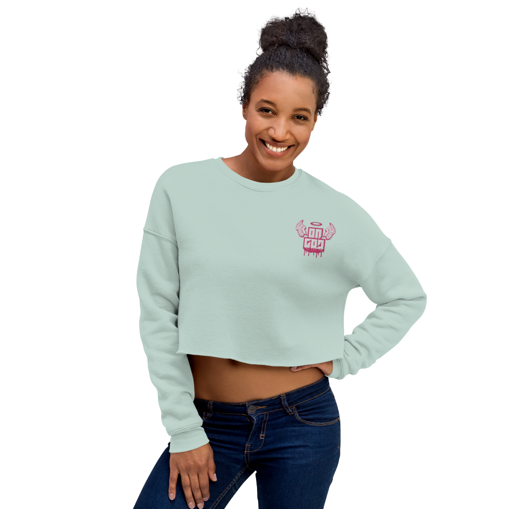 OnGOD Women's Crop Sweatshirt