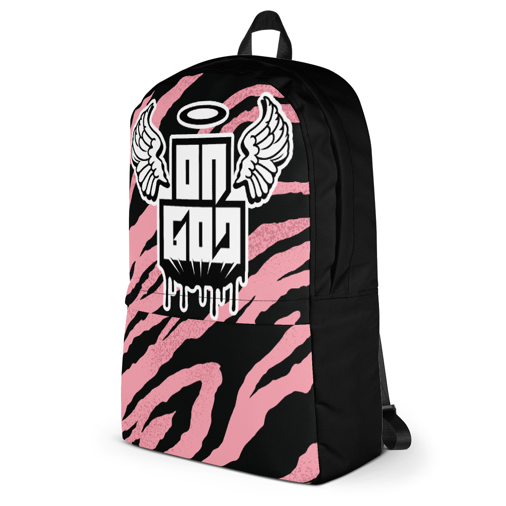 OnGOD Backpack Pink Zebra