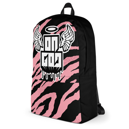 OnGOD Backpack Pink Zebra