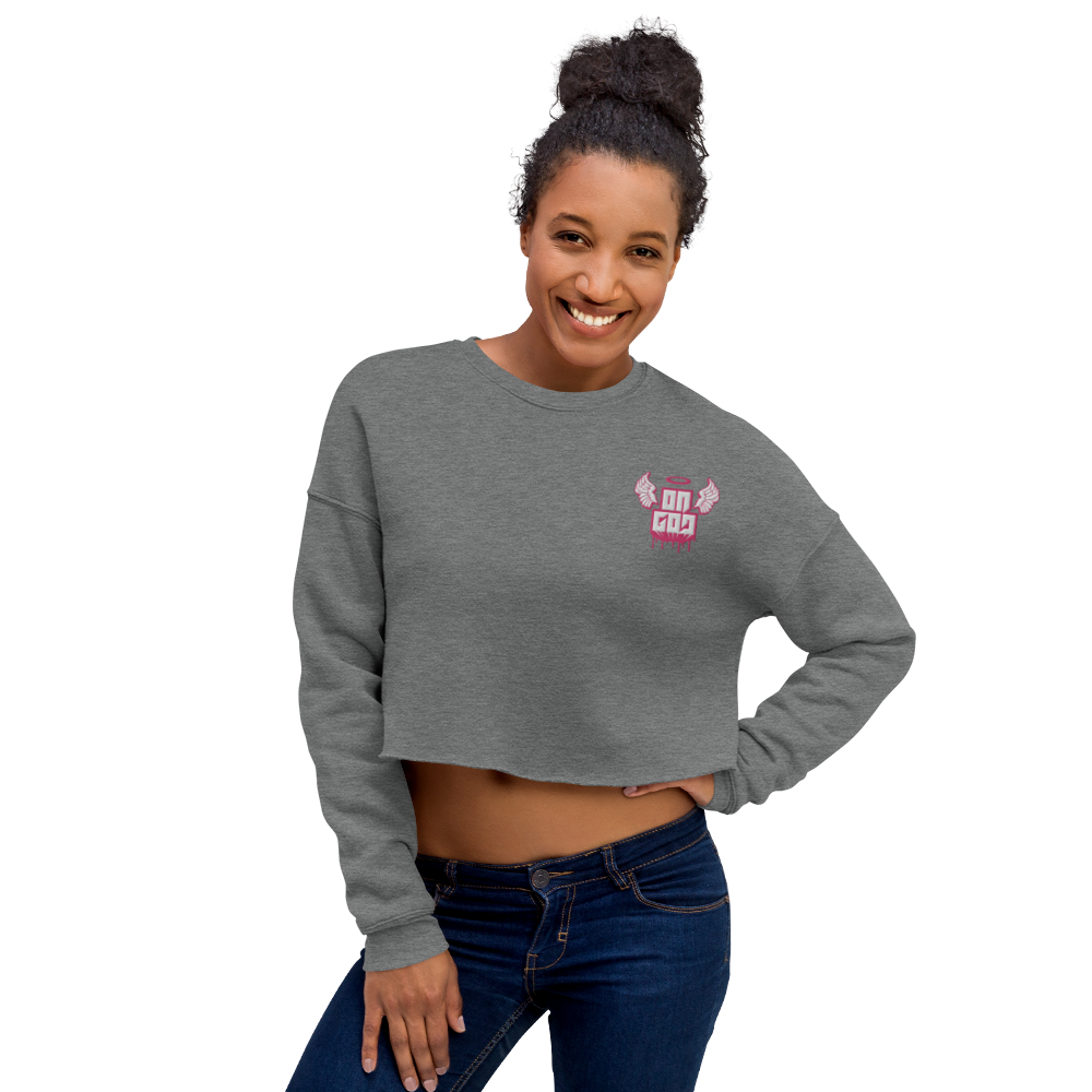 OnGOD Women's Crop Sweatshirt