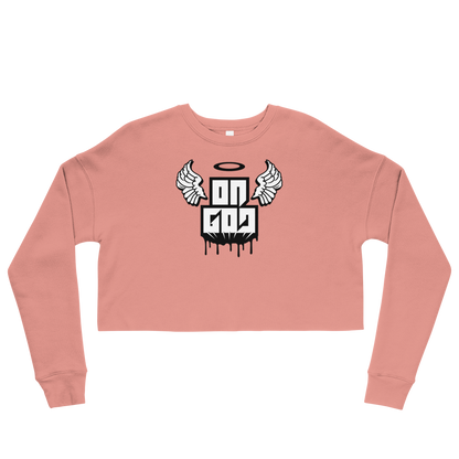 OnGOD Women's Crop Sweatshirt