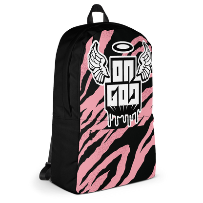 OnGOD Backpack Pink Zebra