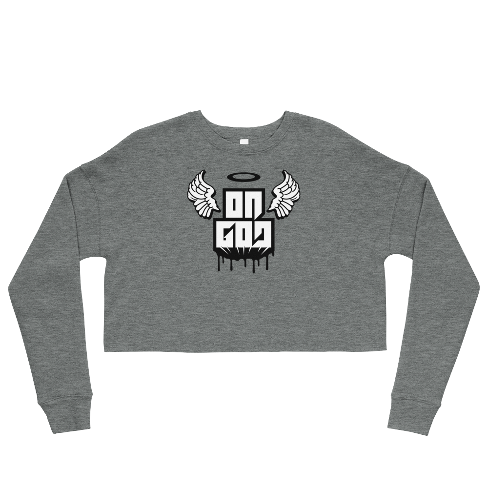 OnGOD Women's Crop Sweatshirt