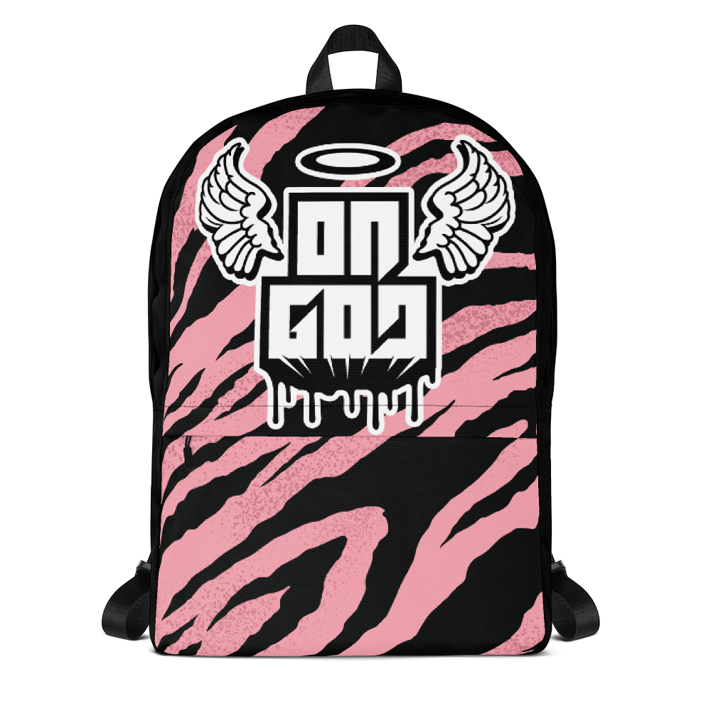 OnGOD Backpack Pink Zebra