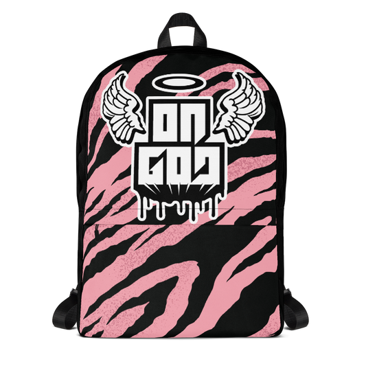 OnGOD Backpack Pink Zebra