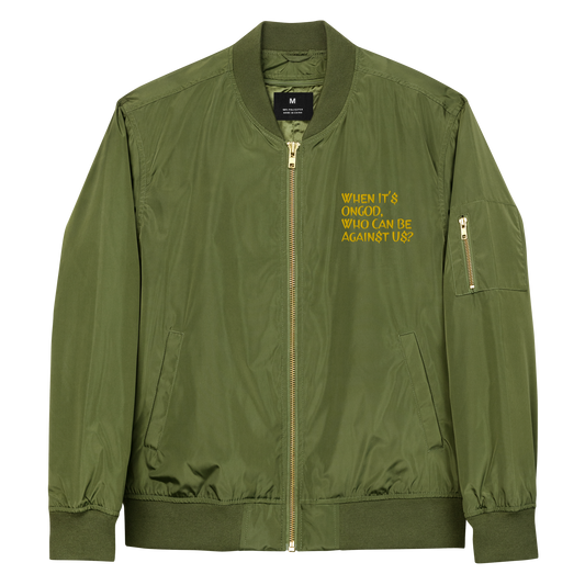 OnGOD Premium Bomber Jacket