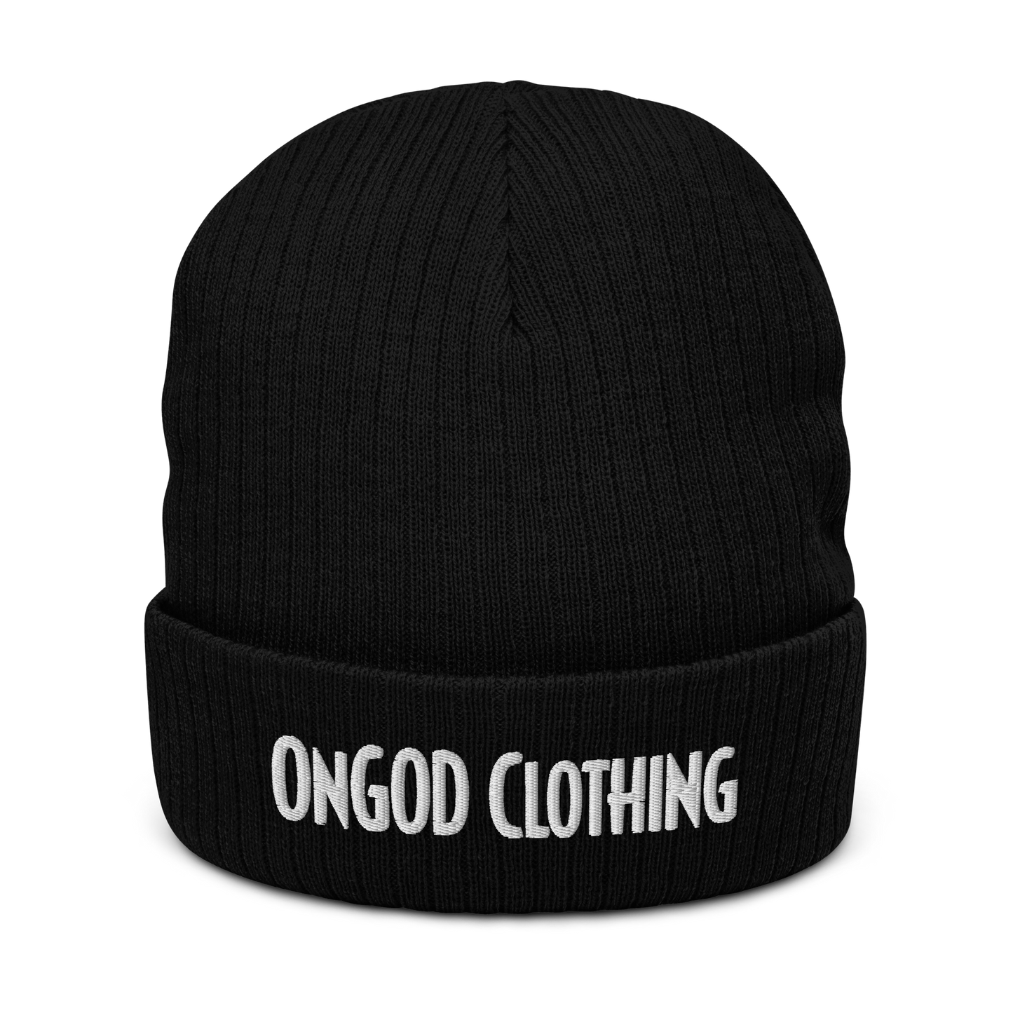 OnGOD Ribbed Knit Beanie