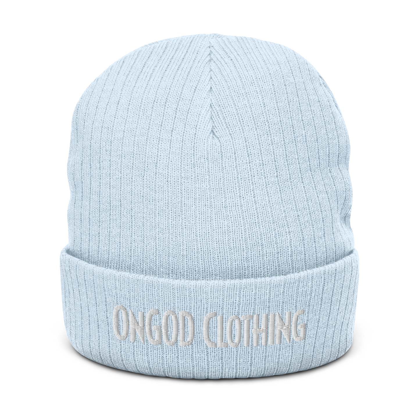 OnGOD Ribbed Knit Beanie