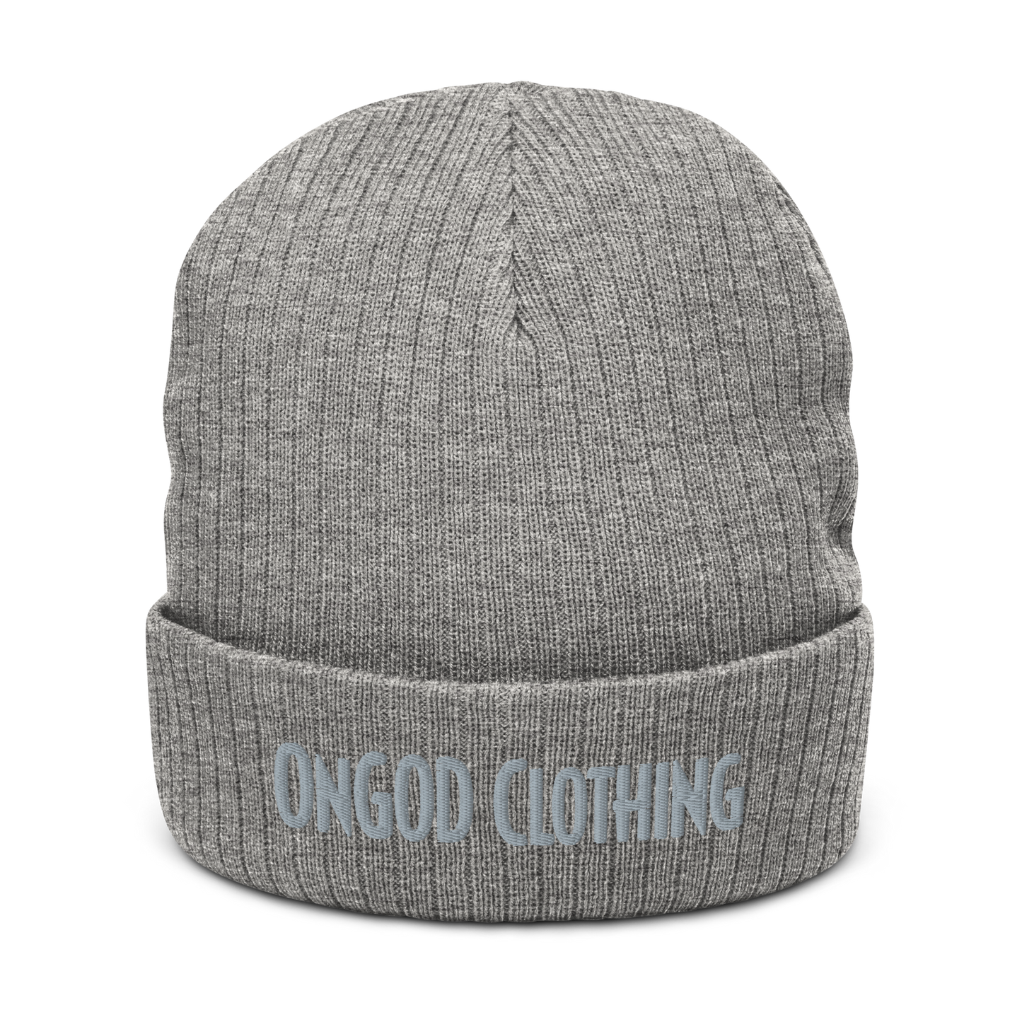 OnGOD Ribbed Knit Beanie