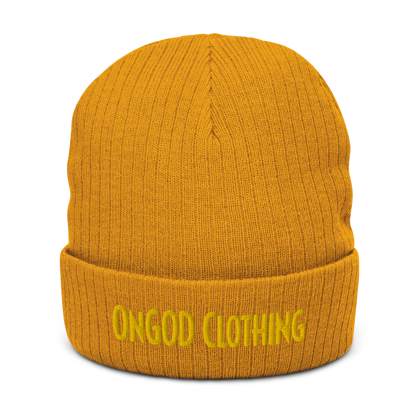 OnGOD Ribbed Knit Beanie