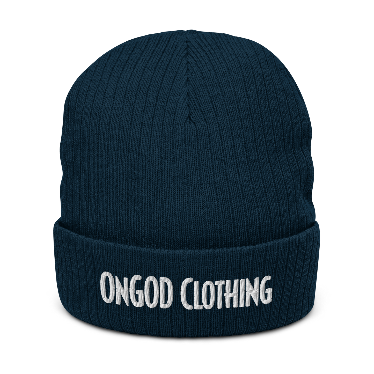 OnGOD Ribbed Knit Beanie