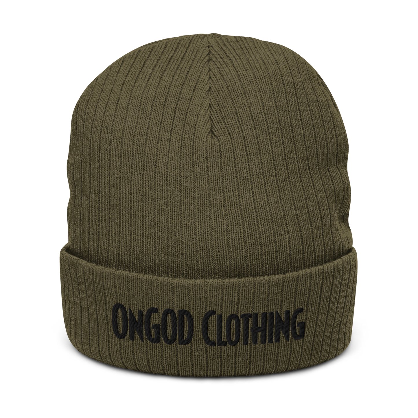 OnGOD Ribbed Knit Beanie