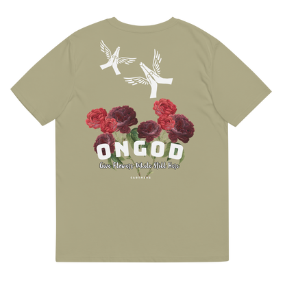 OnGOD Flowers While Your Here Tee